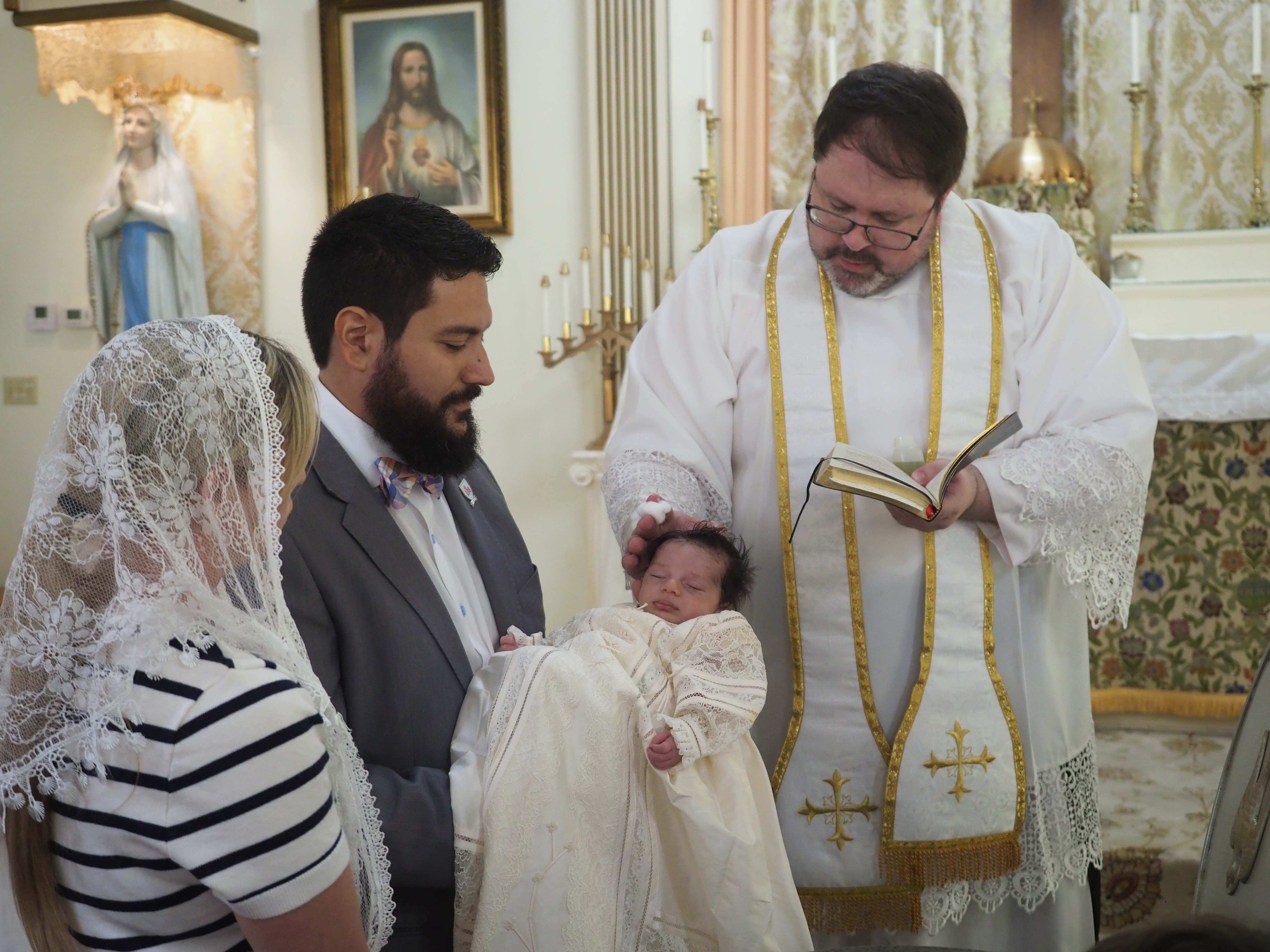 Sacrament of Baptism of Baby Blas 28