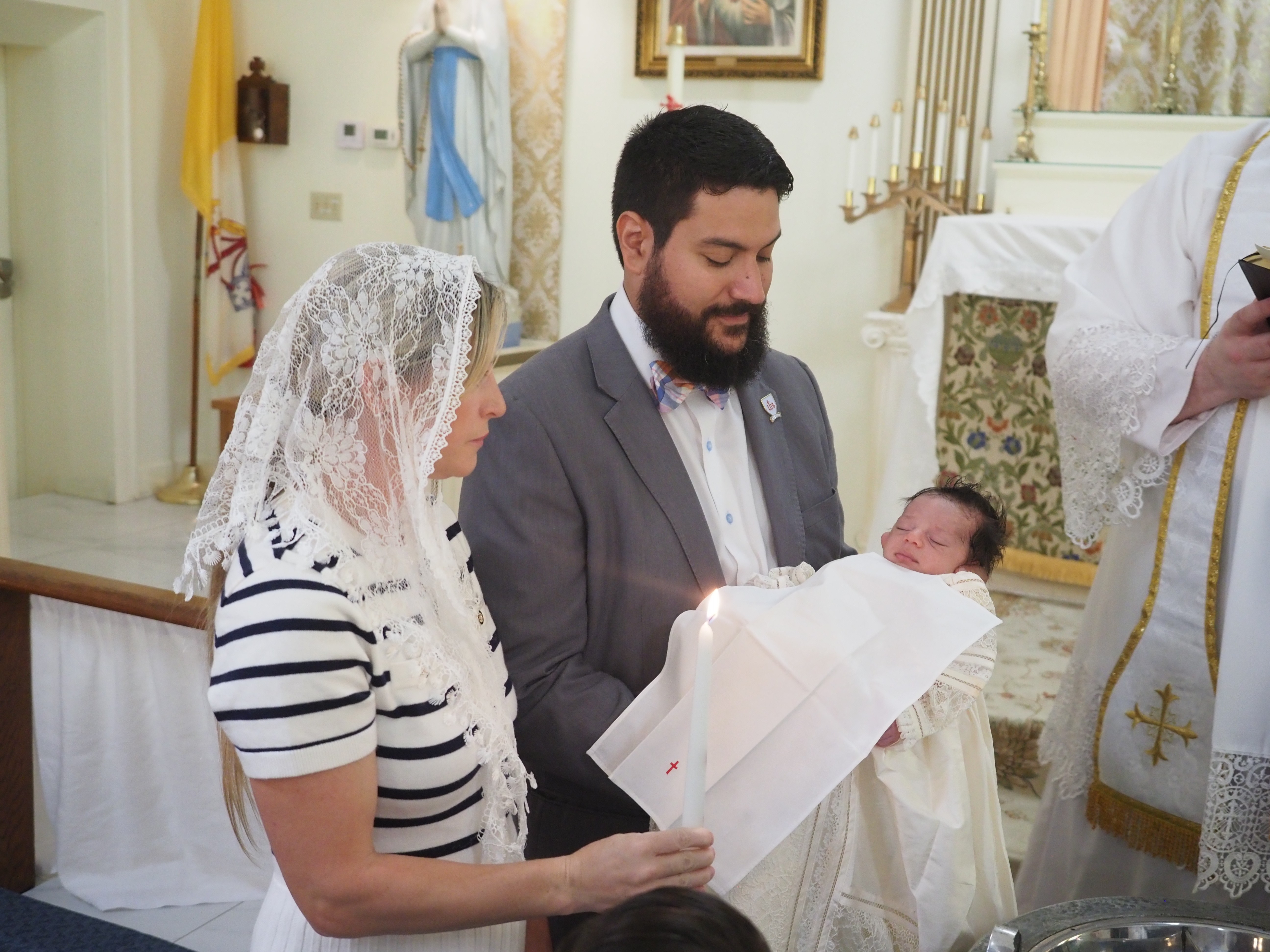 Sacrament of Baptism of Baby Blas 29