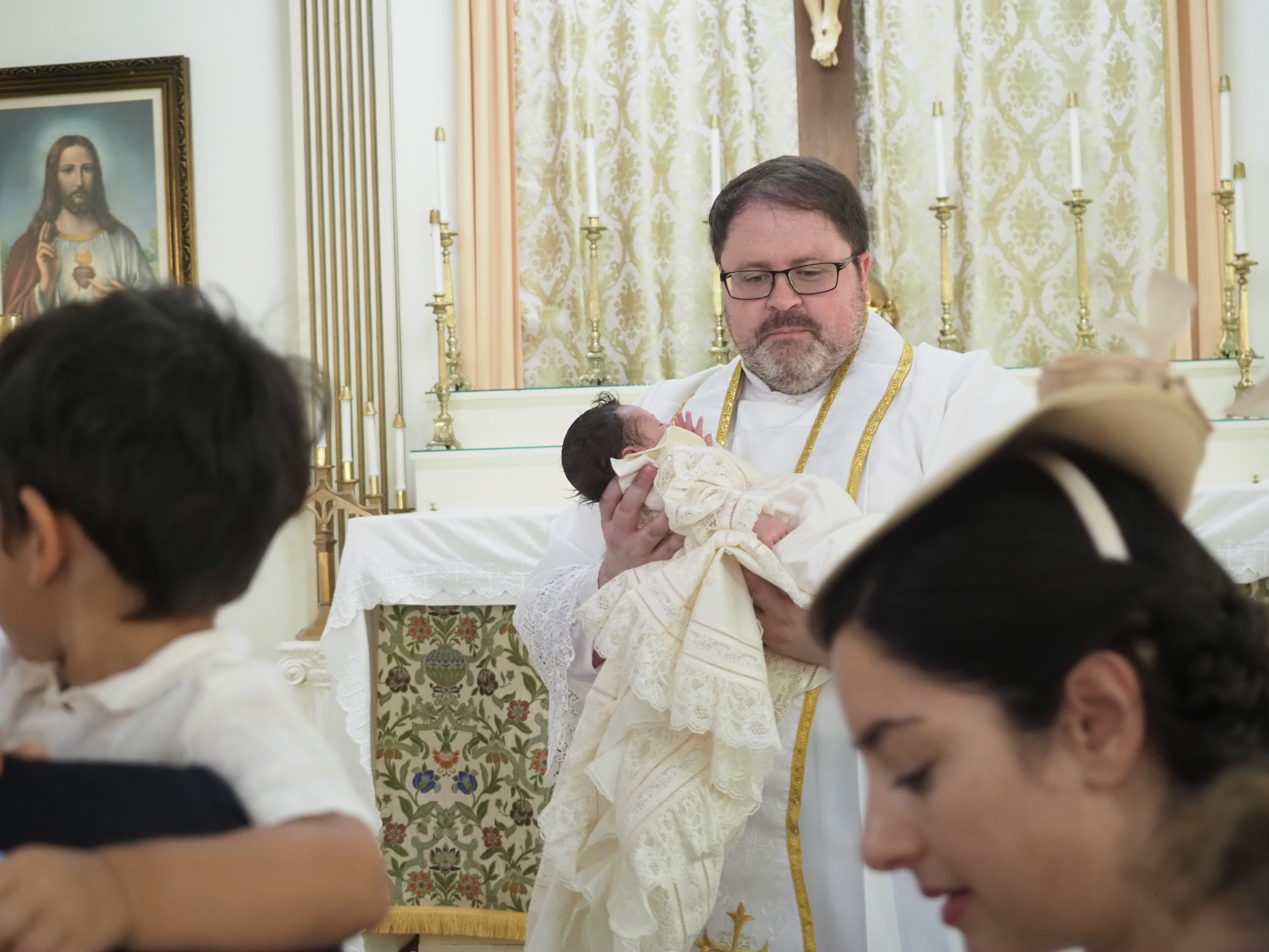 Sacrament of Baptism of Baby Blas 30