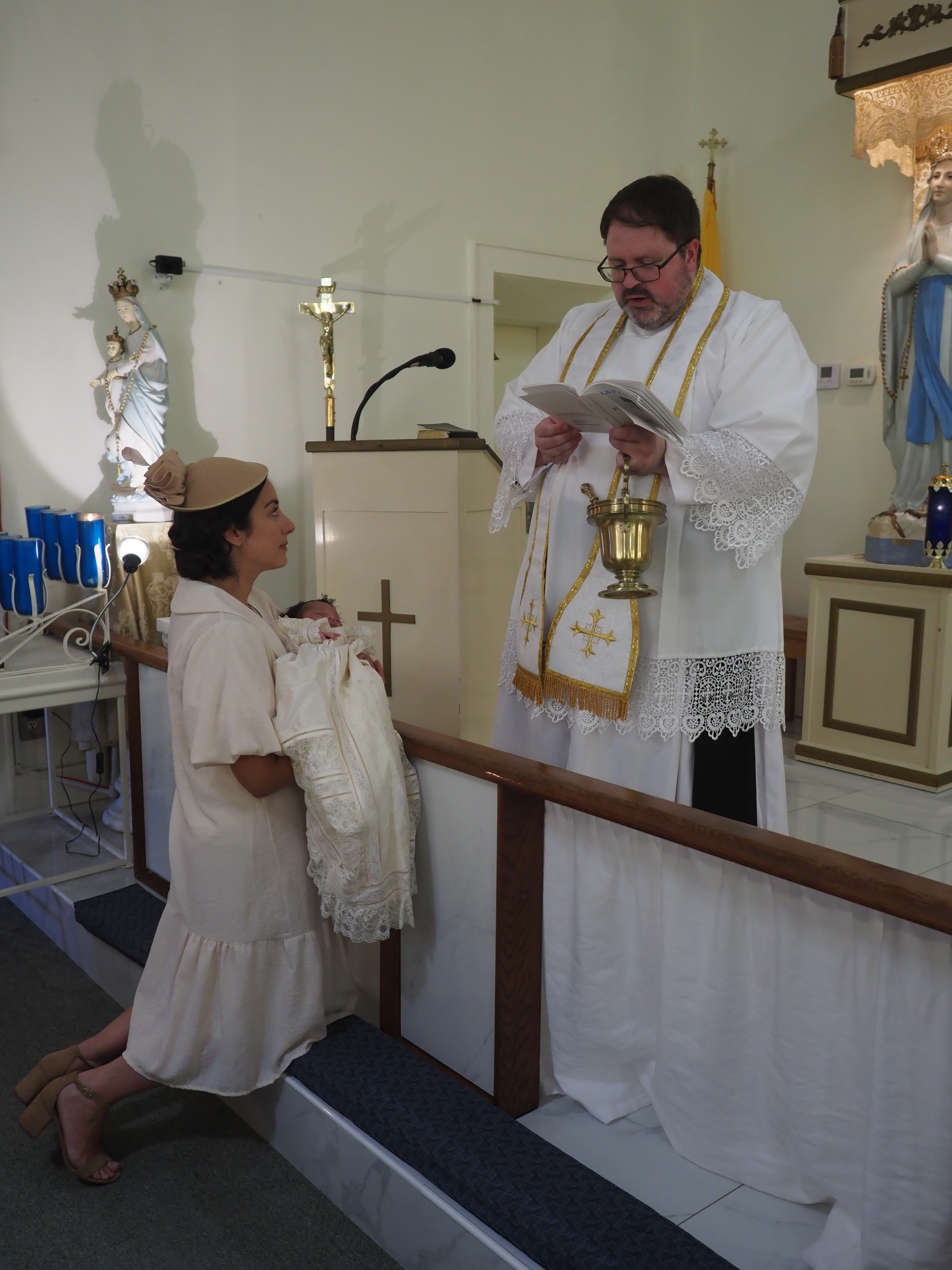 Sacrament of Baptism of Baby Blas 38
