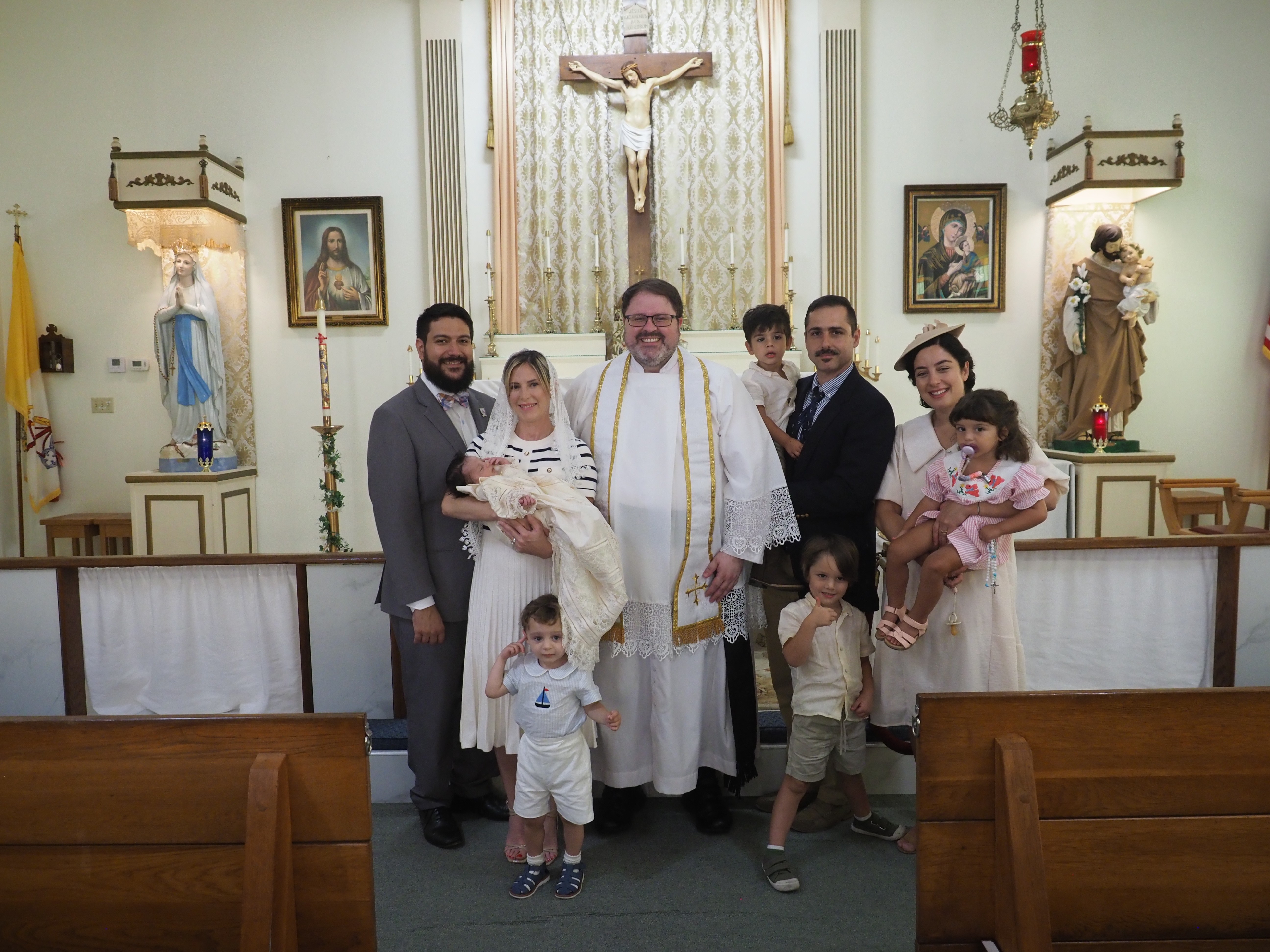 Sacrament of Baptism of Baby Blas 40