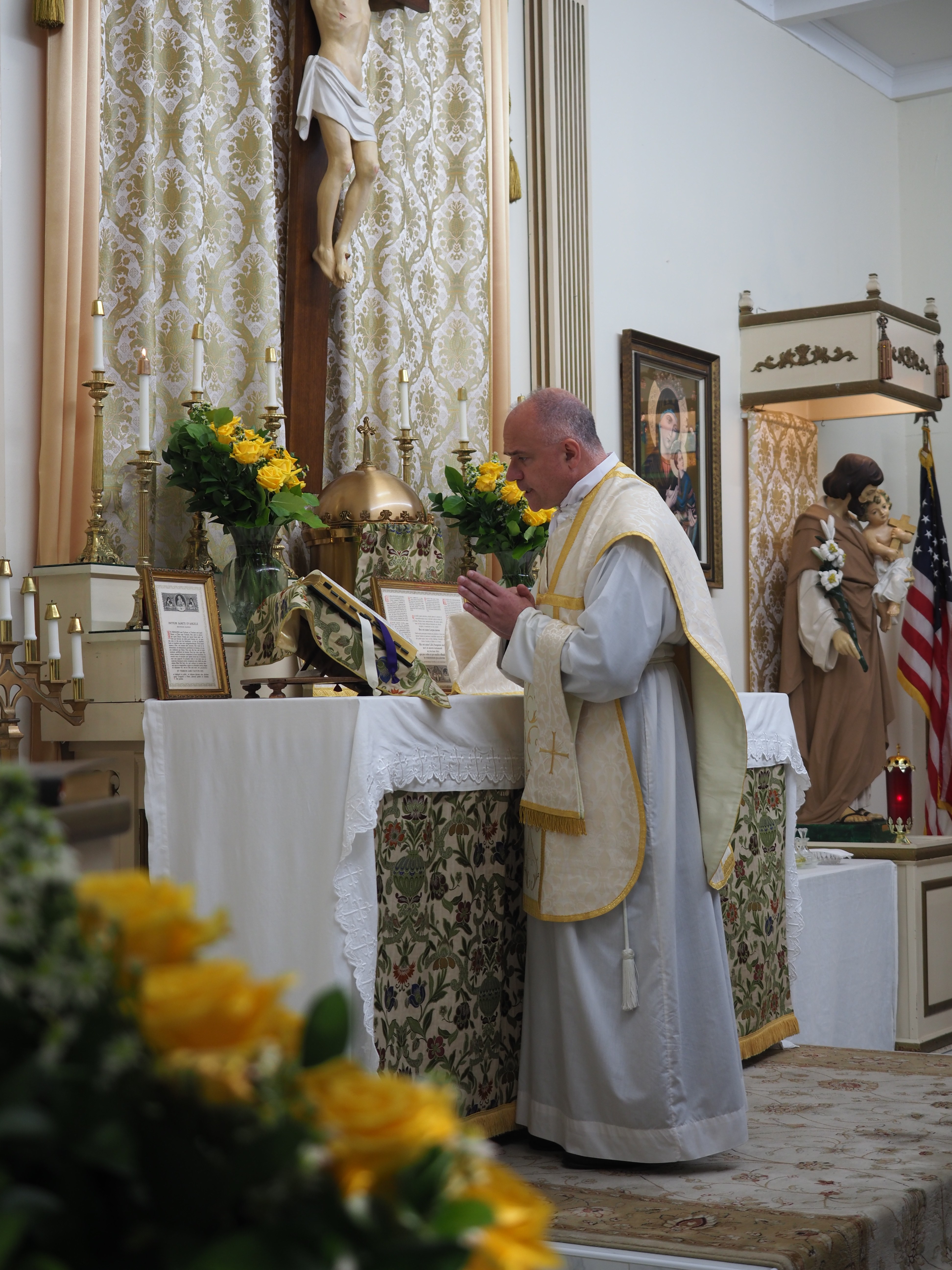 Fr Pagliarani Visit in Davie Florida 1