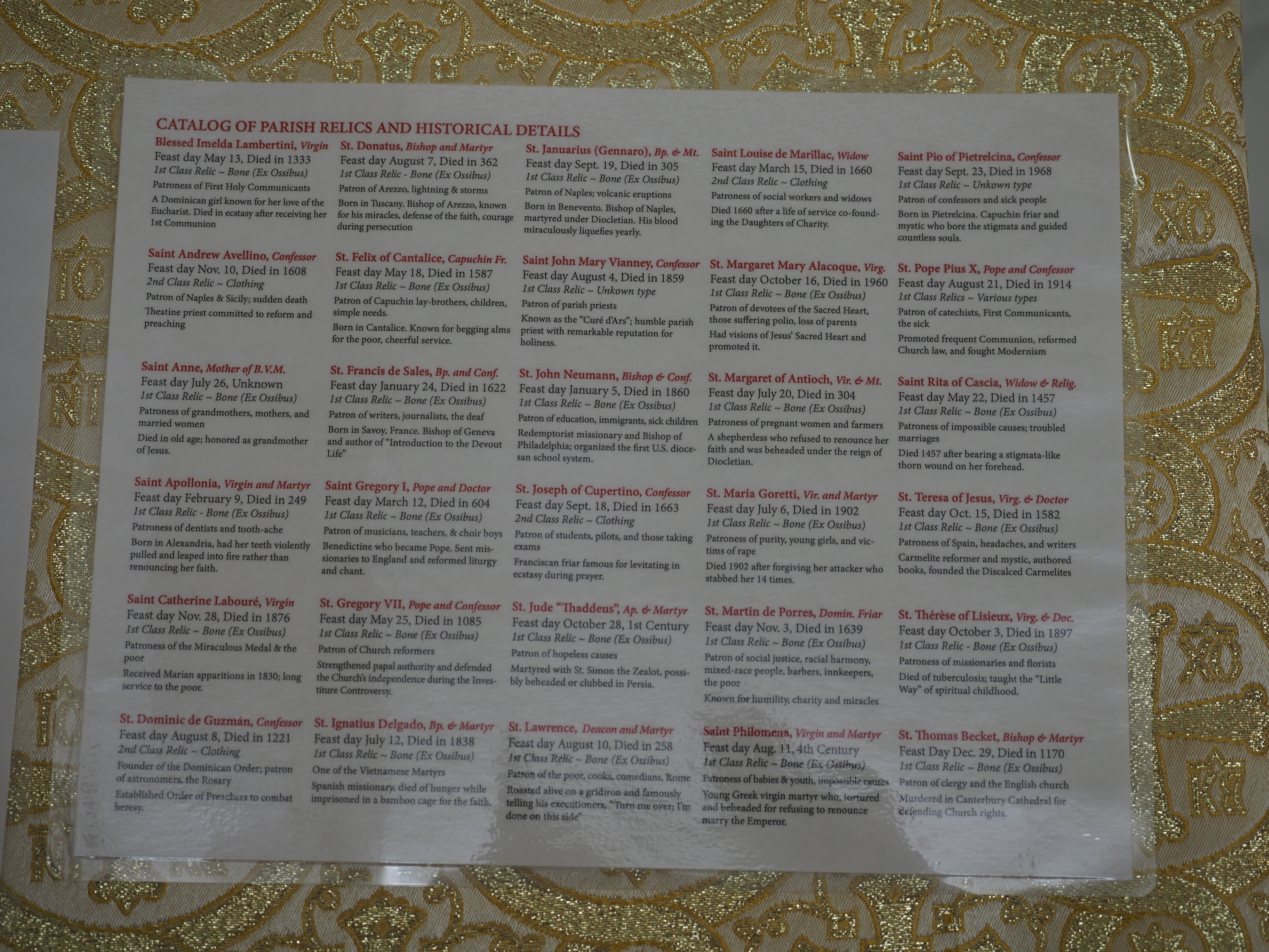 Feast of All Saints and Veneration of Relics 6